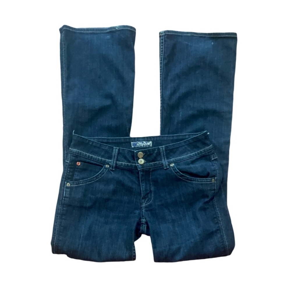 hudson low rise bootcut jeans